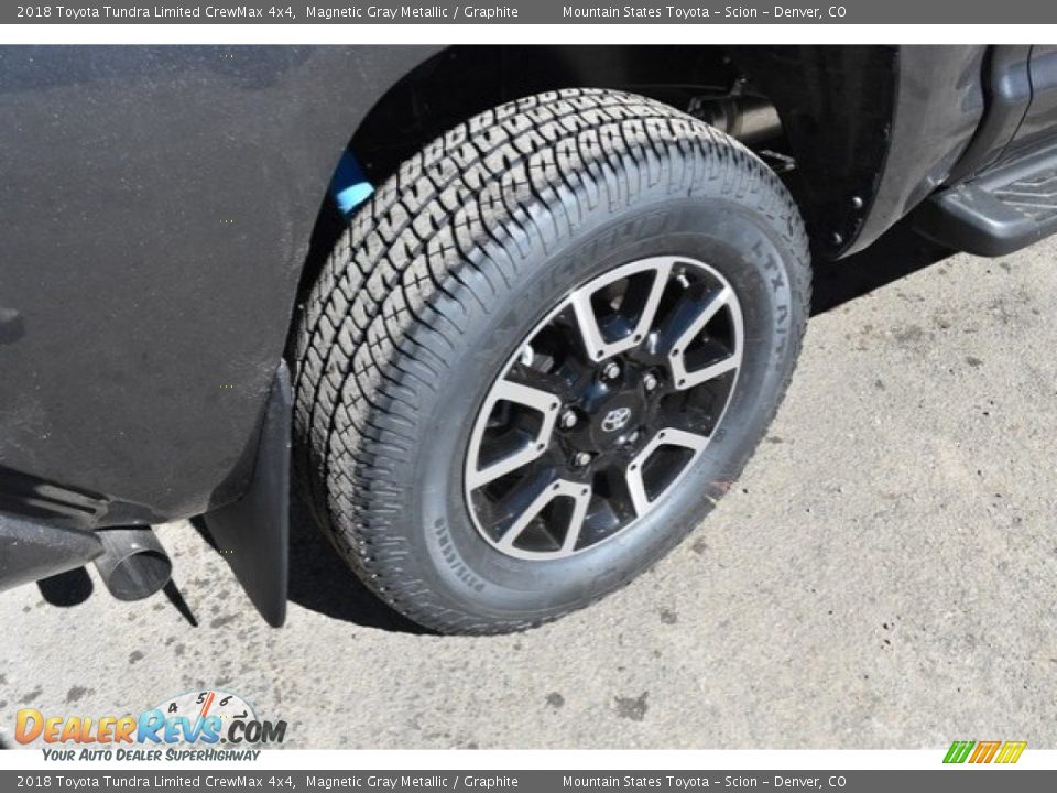 2018 Toyota Tundra Limited CrewMax 4x4 Magnetic Gray Metallic / Graphite Photo #35