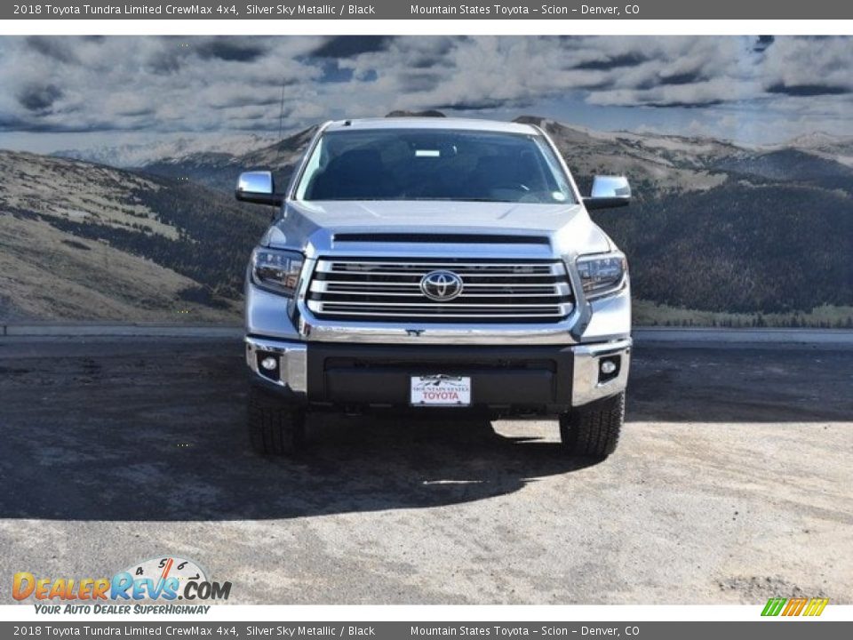 2018 Toyota Tundra Limited CrewMax 4x4 Silver Sky Metallic / Black Photo #2