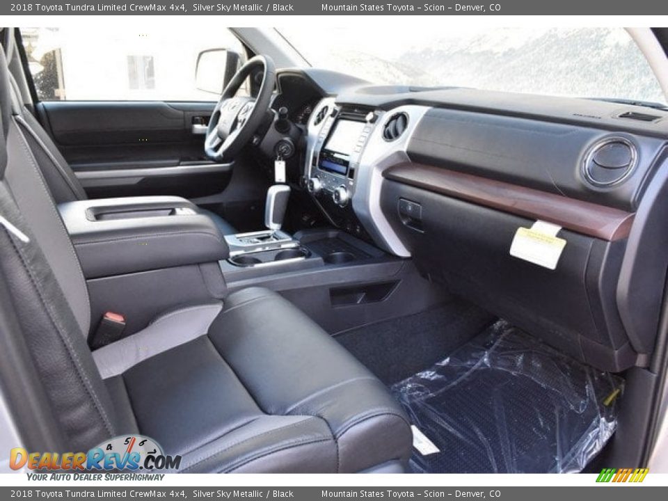 2018 Toyota Tundra Limited CrewMax 4x4 Silver Sky Metallic / Black Photo #11