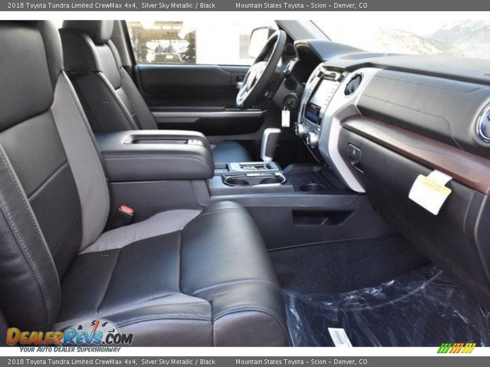 2018 Toyota Tundra Limited CrewMax 4x4 Silver Sky Metallic / Black Photo #12
