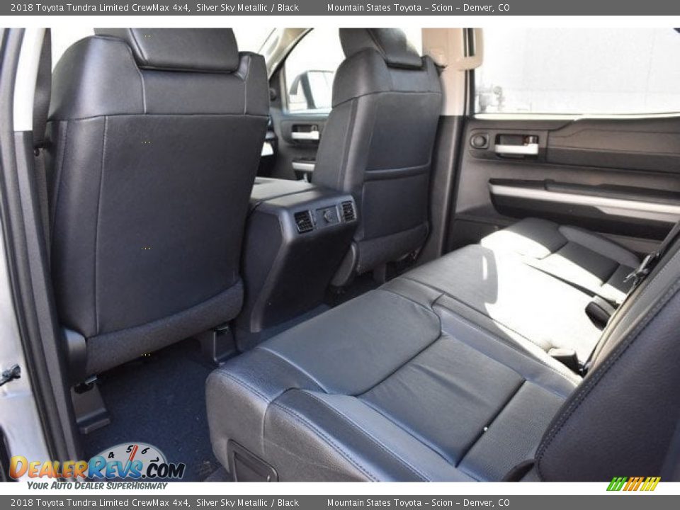 2018 Toyota Tundra Limited CrewMax 4x4 Silver Sky Metallic / Black Photo #14