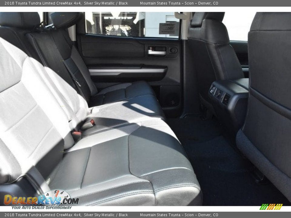 2018 Toyota Tundra Limited CrewMax 4x4 Silver Sky Metallic / Black Photo #18