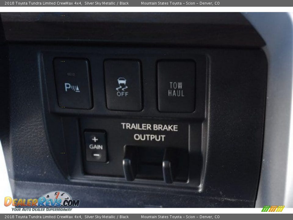 2018 Toyota Tundra Limited CrewMax 4x4 Silver Sky Metallic / Black Photo #29