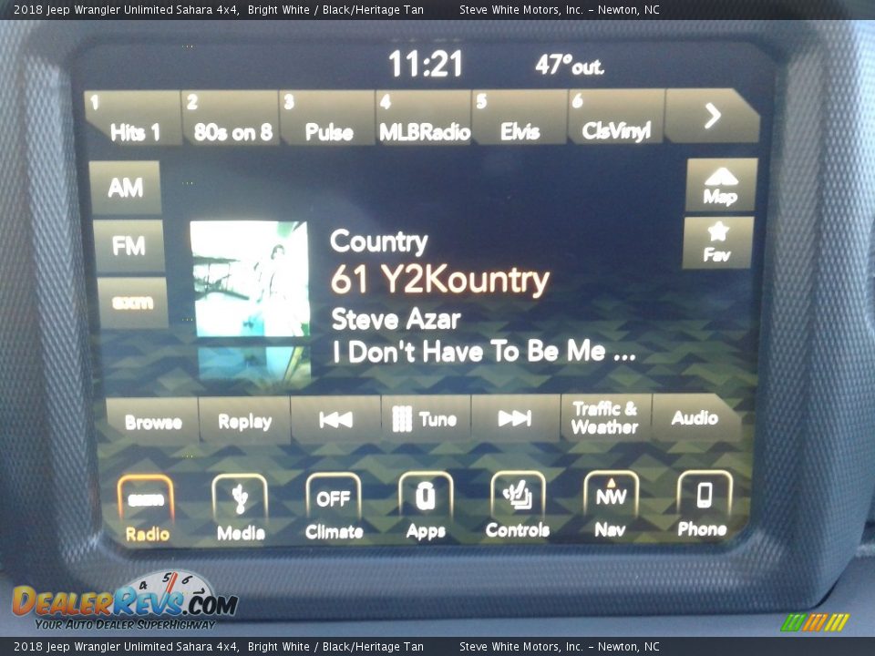 2018 Jeep Wrangler Unlimited Sahara 4x4 Bright White / Black/Heritage Tan Photo #19