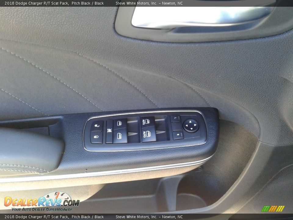 2018 Dodge Charger R/T Scat Pack Pitch Black / Black Photo #10