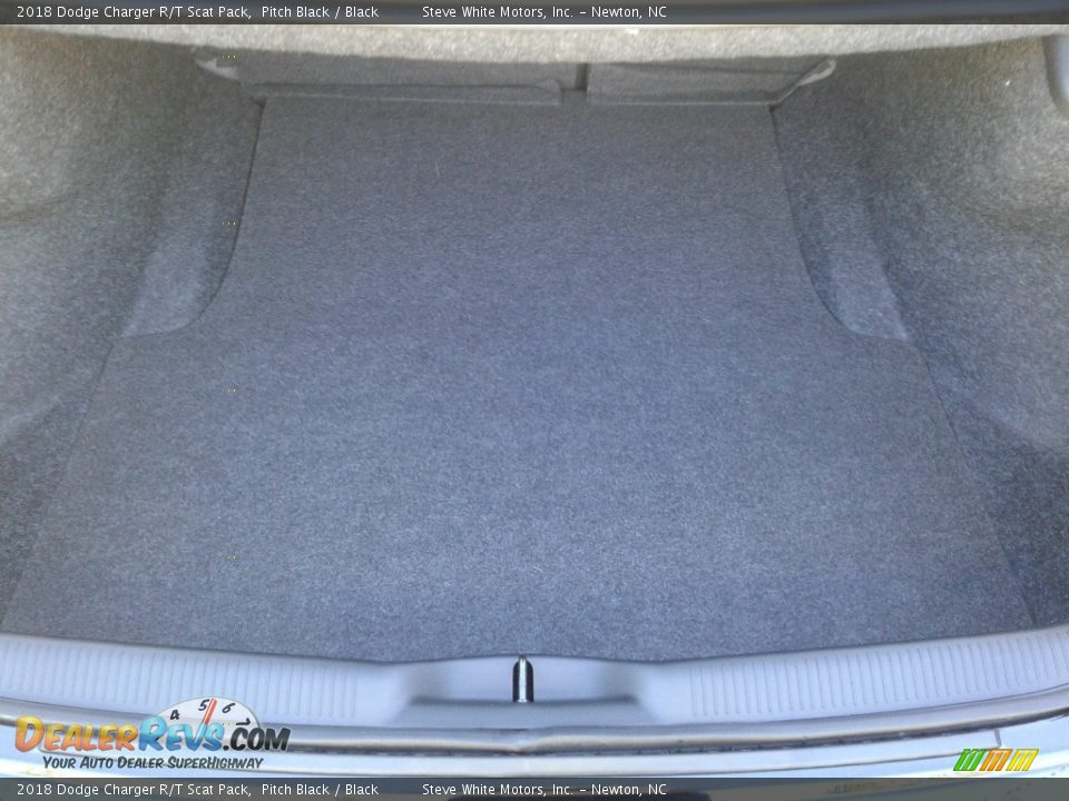 2018 Dodge Charger R/T Scat Pack Pitch Black / Black Photo #12