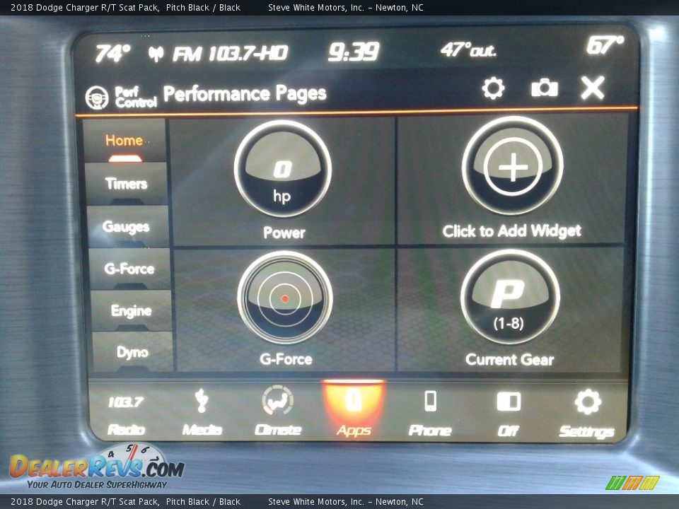 2018 Dodge Charger R/T Scat Pack Pitch Black / Black Photo #24