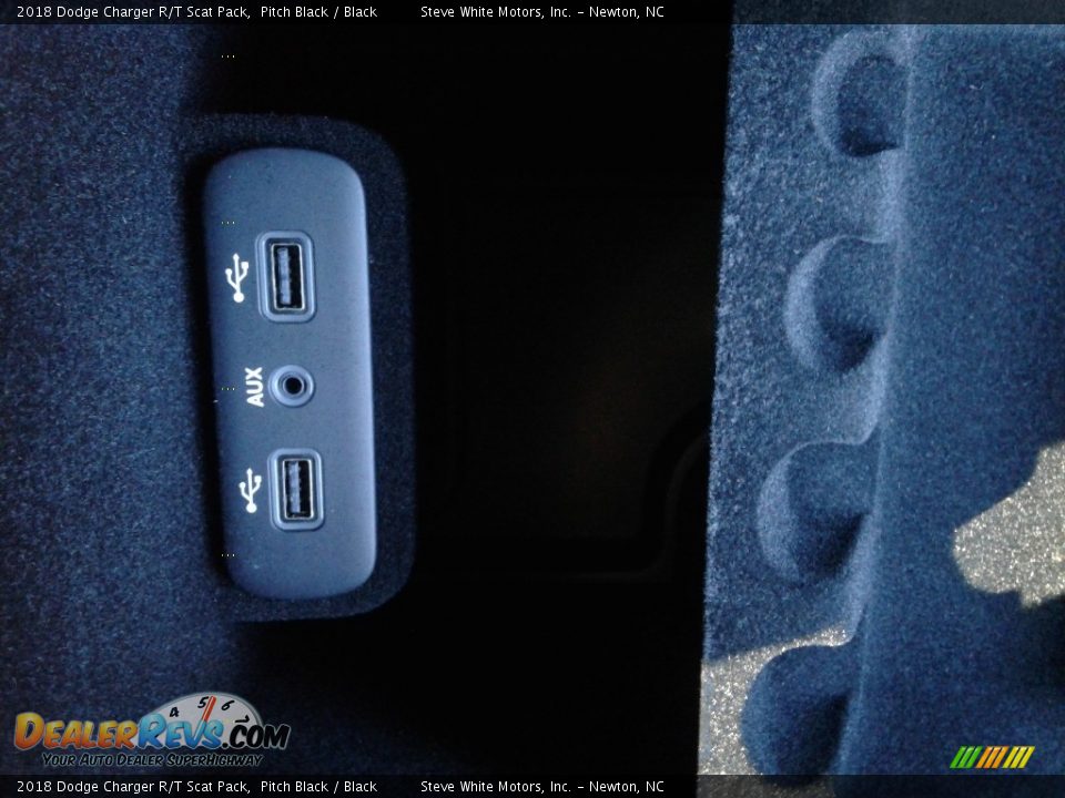 2018 Dodge Charger R/T Scat Pack Pitch Black / Black Photo #29