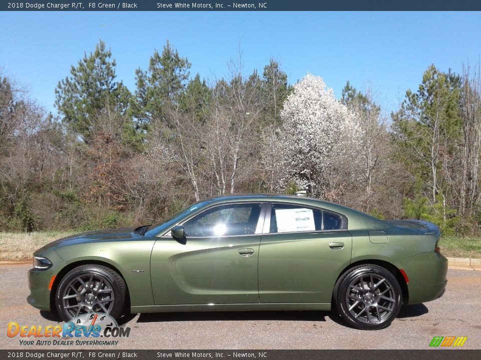 2018 Dodge Charger R/T F8 Green / Black Photo #1