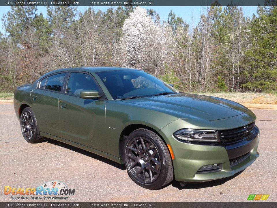 2018 Dodge Charger R/T F8 Green / Black Photo #4