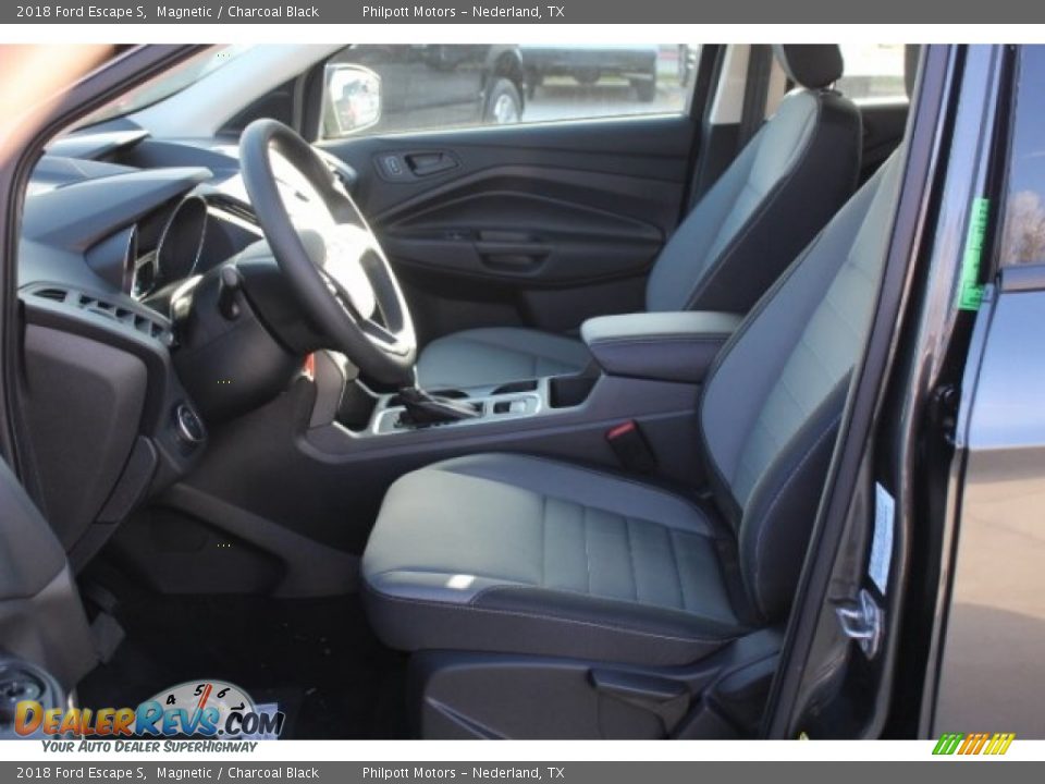 2018 Ford Escape S Magnetic / Charcoal Black Photo #13