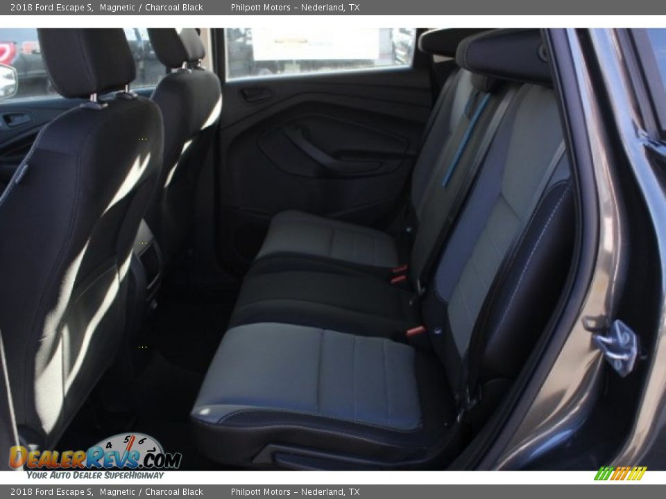 2018 Ford Escape S Magnetic / Charcoal Black Photo #22