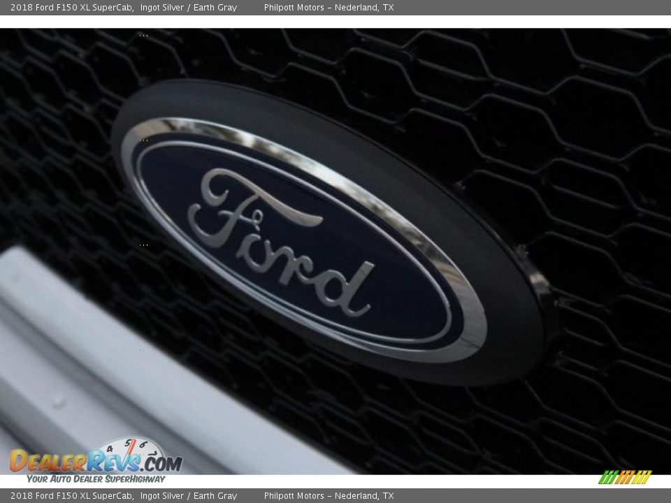 2018 Ford F150 XL SuperCab Ingot Silver / Earth Gray Photo #4
