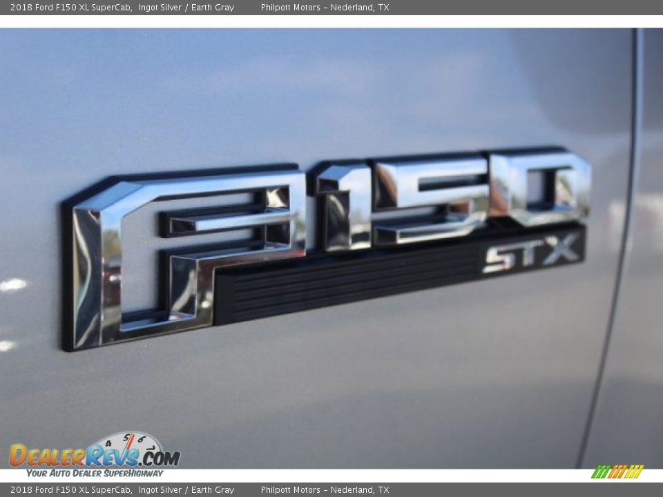 2018 Ford F150 XL SuperCab Ingot Silver / Earth Gray Photo #30