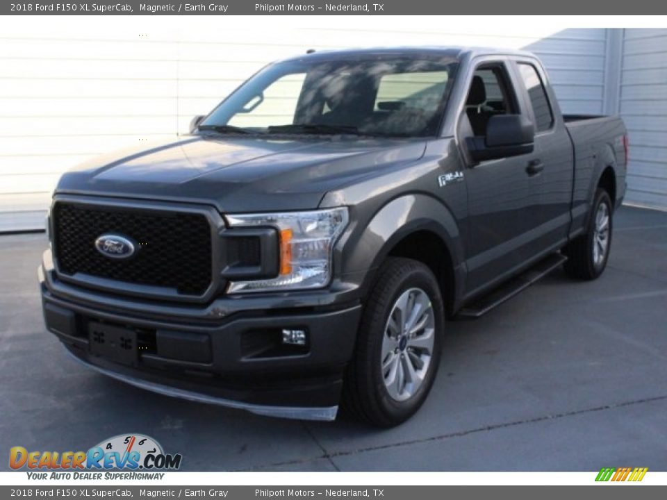 2018 Ford F150 XL SuperCab Magnetic / Earth Gray Photo #3