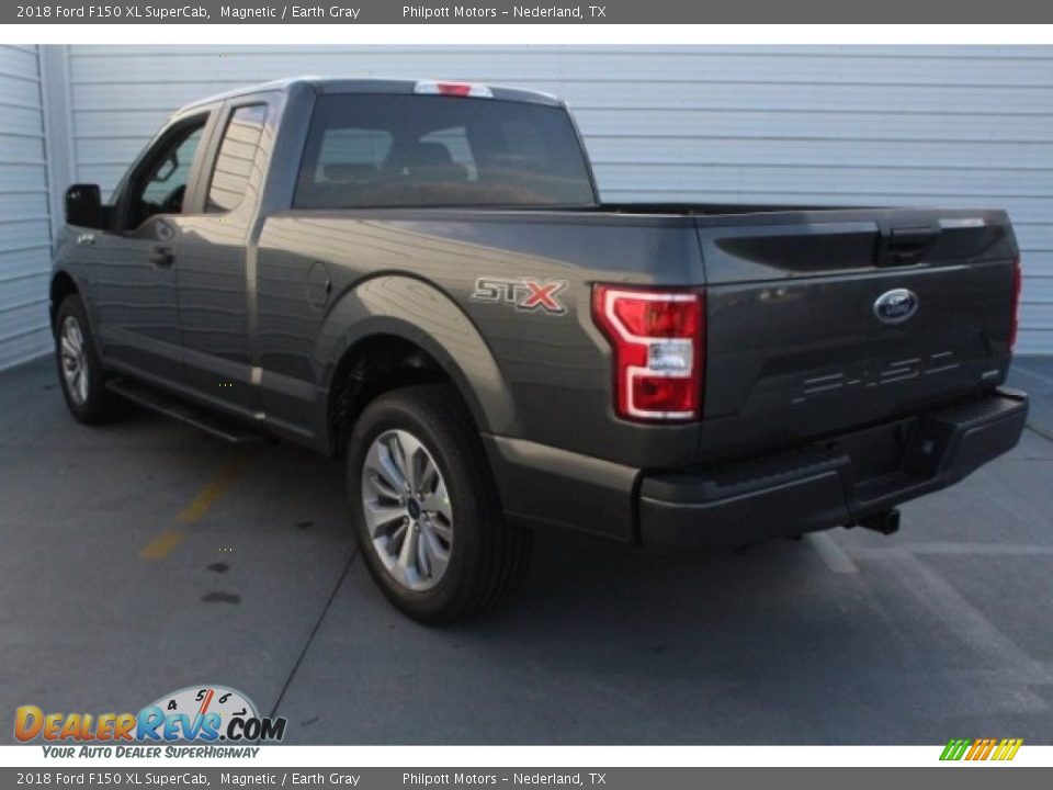 2018 Ford F150 XL SuperCab Magnetic / Earth Gray Photo #8