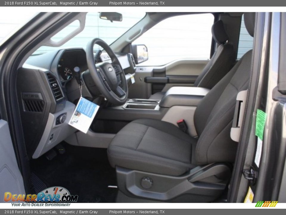 2018 Ford F150 XL SuperCab Magnetic / Earth Gray Photo #15