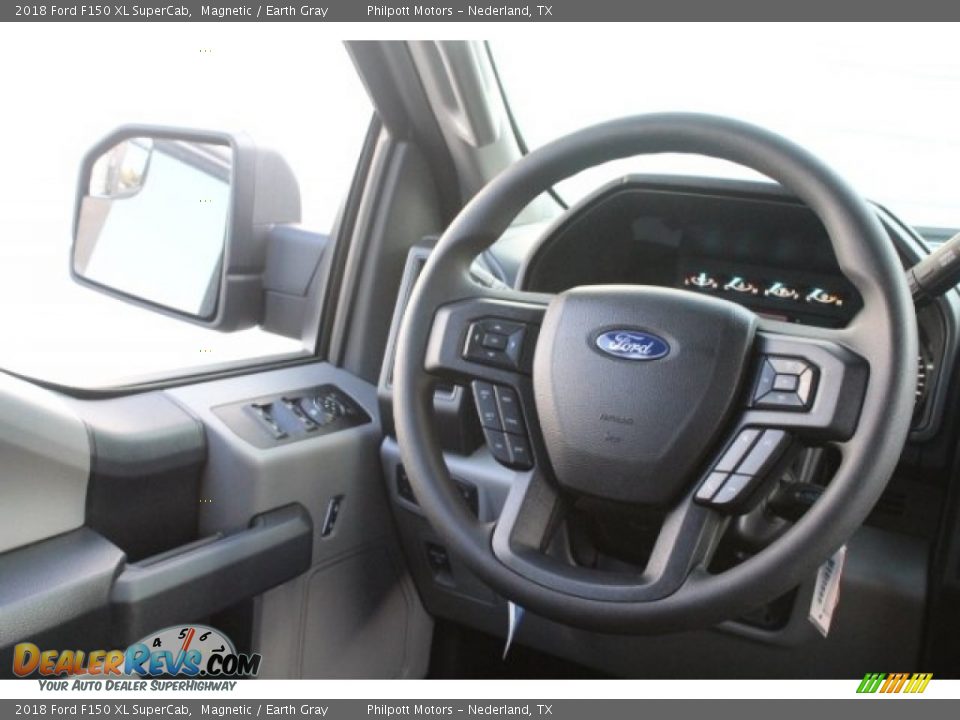 2018 Ford F150 XL SuperCab Magnetic / Earth Gray Photo #25