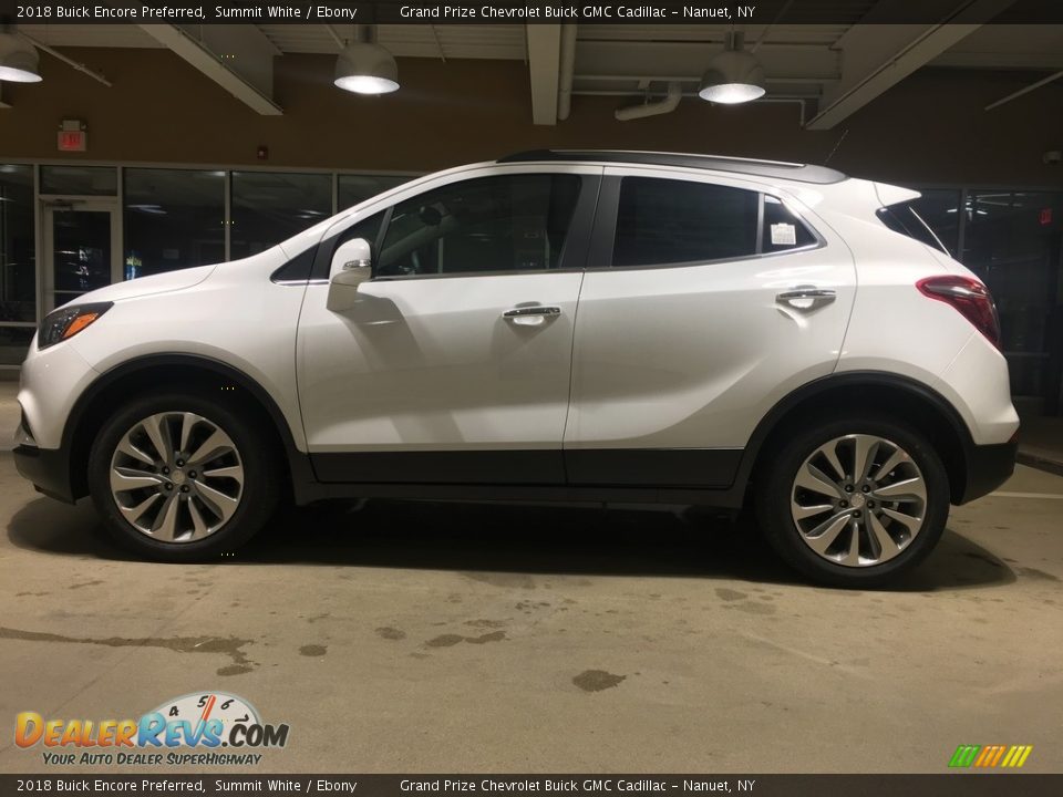 2018 Buick Encore Preferred Summit White / Ebony Photo #3