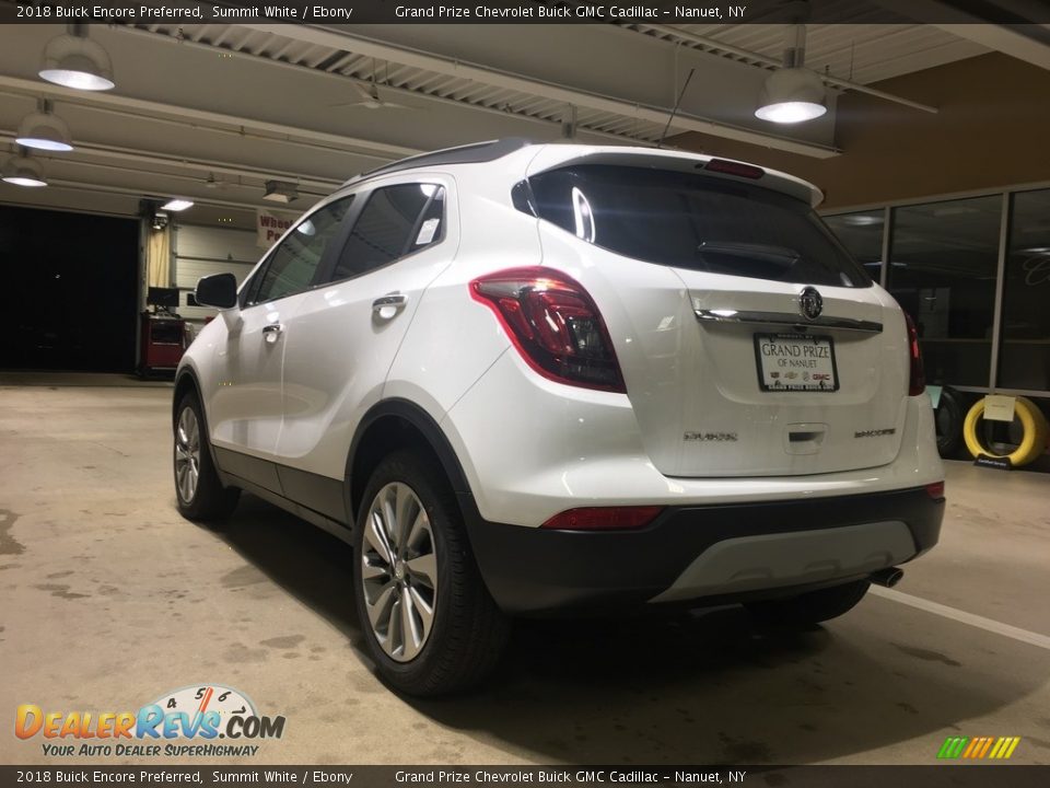 2018 Buick Encore Preferred Summit White / Ebony Photo #4