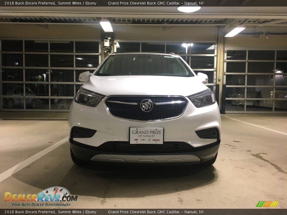 2018 Buick Encore Preferred Summit White / Ebony Photo #8