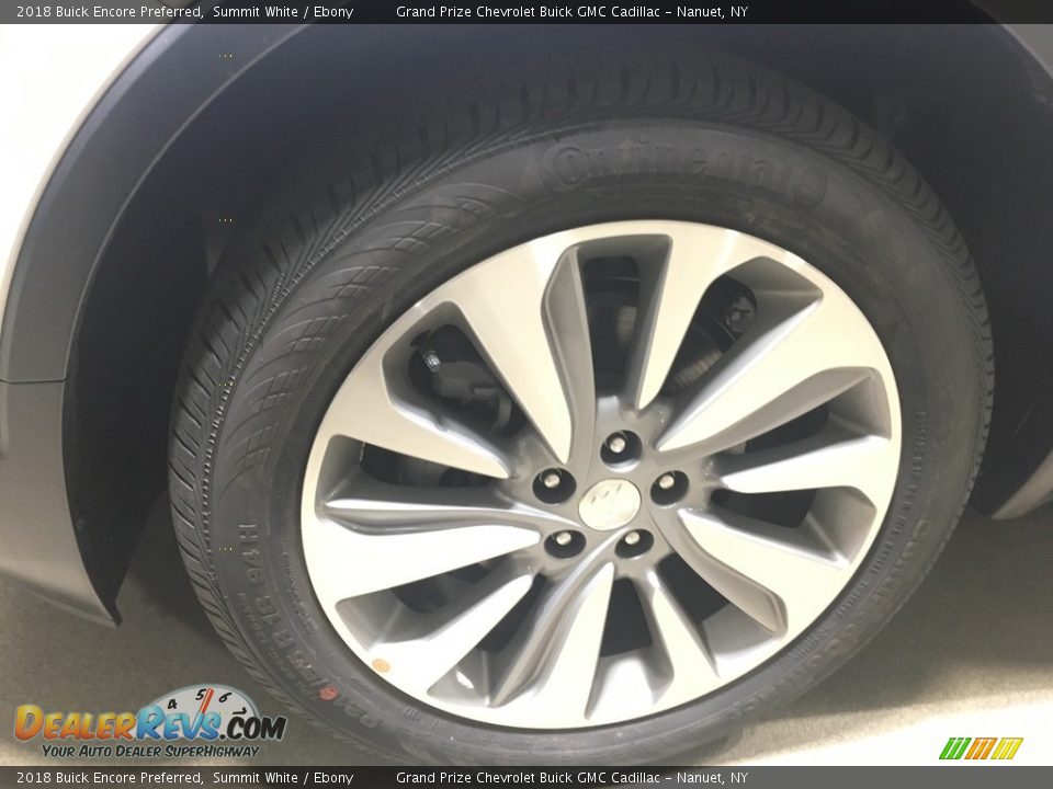 2018 Buick Encore Preferred Summit White / Ebony Photo #9