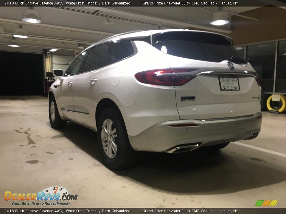 2018 Buick Enclave Essence AWD White Frost Tricoat / Dark Galvanized Photo #4