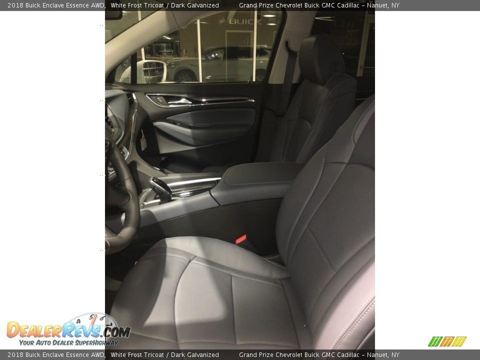 2018 Buick Enclave Essence AWD White Frost Tricoat / Dark Galvanized Photo #11