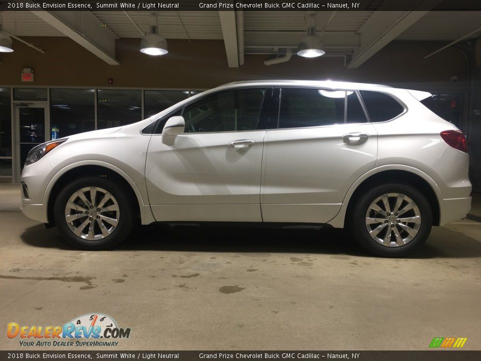 2018 Buick Envision Essence Summit White / Light Neutral Photo #3