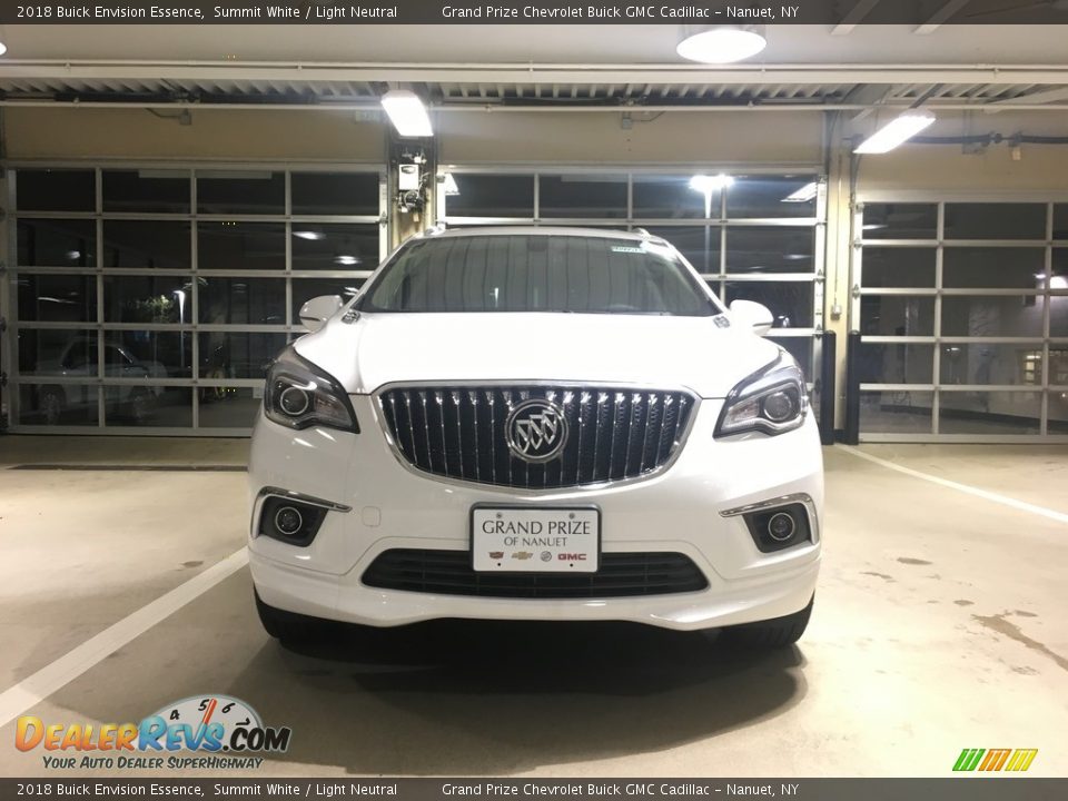 2018 Buick Envision Essence Summit White / Light Neutral Photo #7