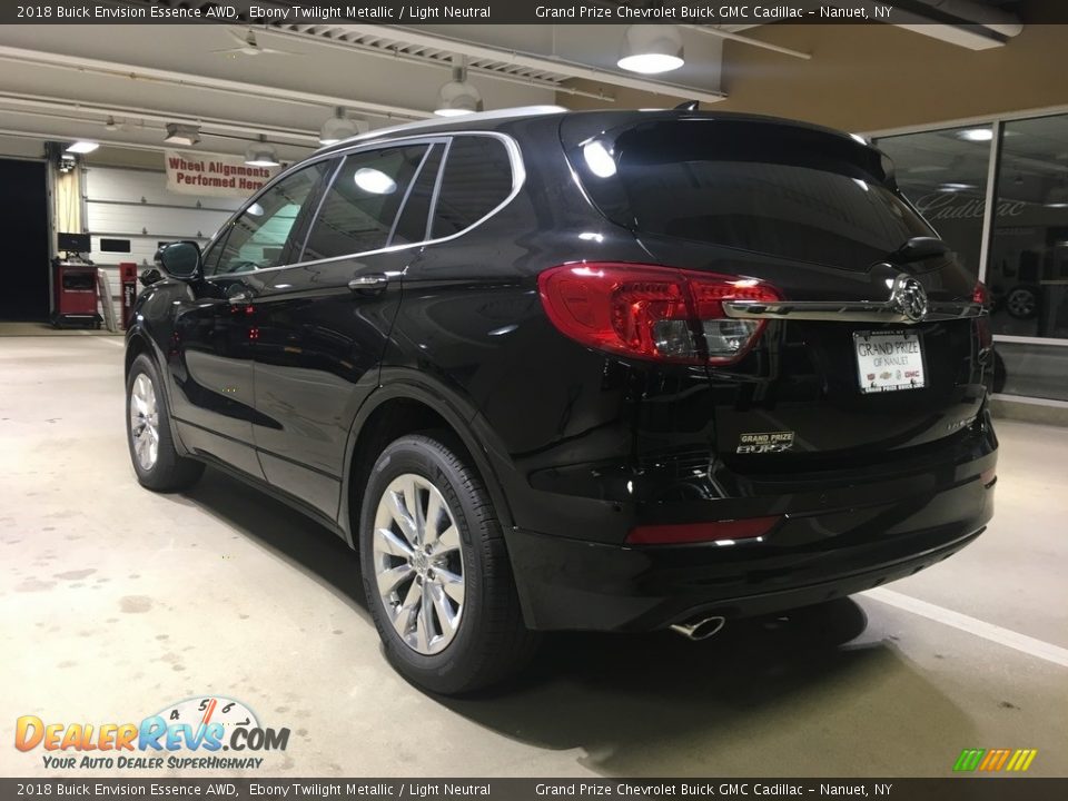 2018 Buick Envision Essence AWD Ebony Twilight Metallic / Light Neutral Photo #4