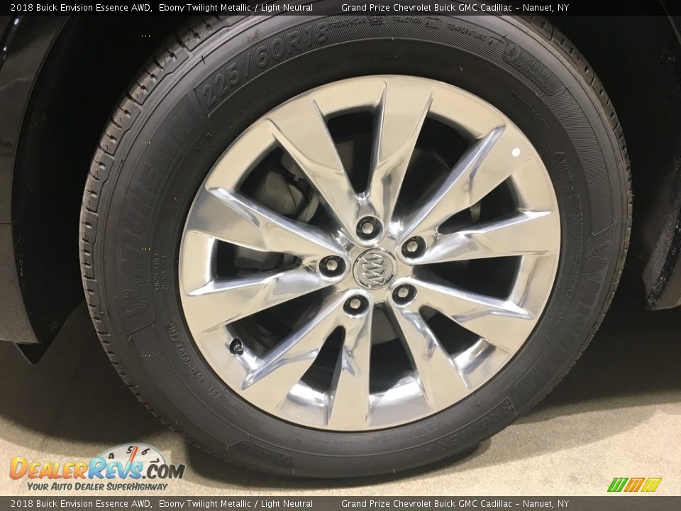 2018 Buick Envision Essence AWD Ebony Twilight Metallic / Light Neutral Photo #10