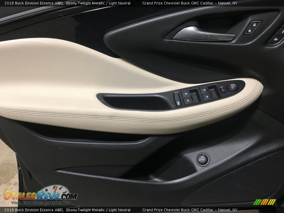 2018 Buick Envision Essence AWD Ebony Twilight Metallic / Light Neutral Photo #11