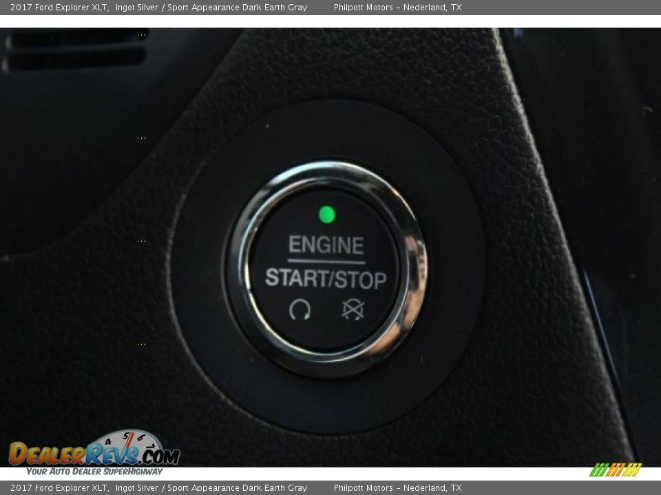 2017 Ford Explorer XLT Ingot Silver / Sport Appearance Dark Earth Gray Photo #18