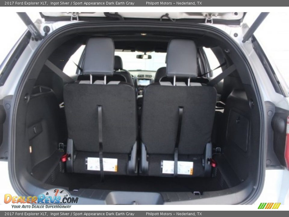 2017 Ford Explorer XLT Ingot Silver / Sport Appearance Dark Earth Gray Photo #26