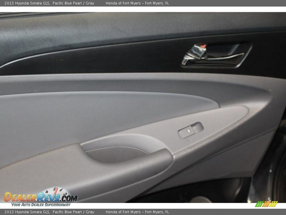 2013 Hyundai Sonata GLS Pacific Blue Pearl / Gray Photo #29