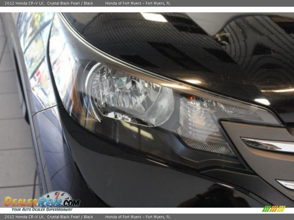 2012 Honda CR-V LX Crystal Black Pearl / Black Photo #6