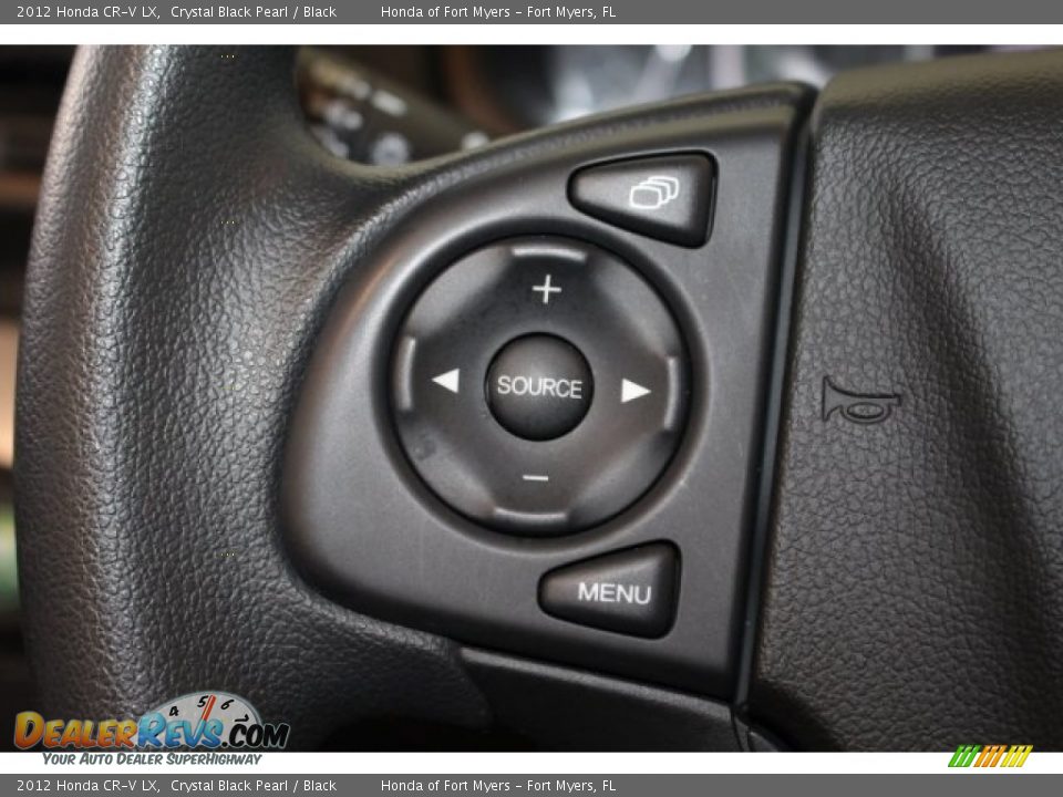 2012 Honda CR-V LX Crystal Black Pearl / Black Photo #20