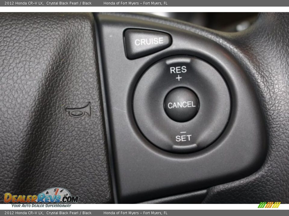 2012 Honda CR-V LX Crystal Black Pearl / Black Photo #21
