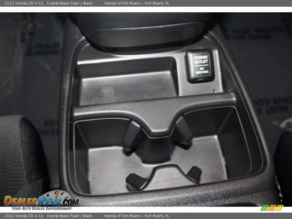 2012 Honda CR-V LX Crystal Black Pearl / Black Photo #29