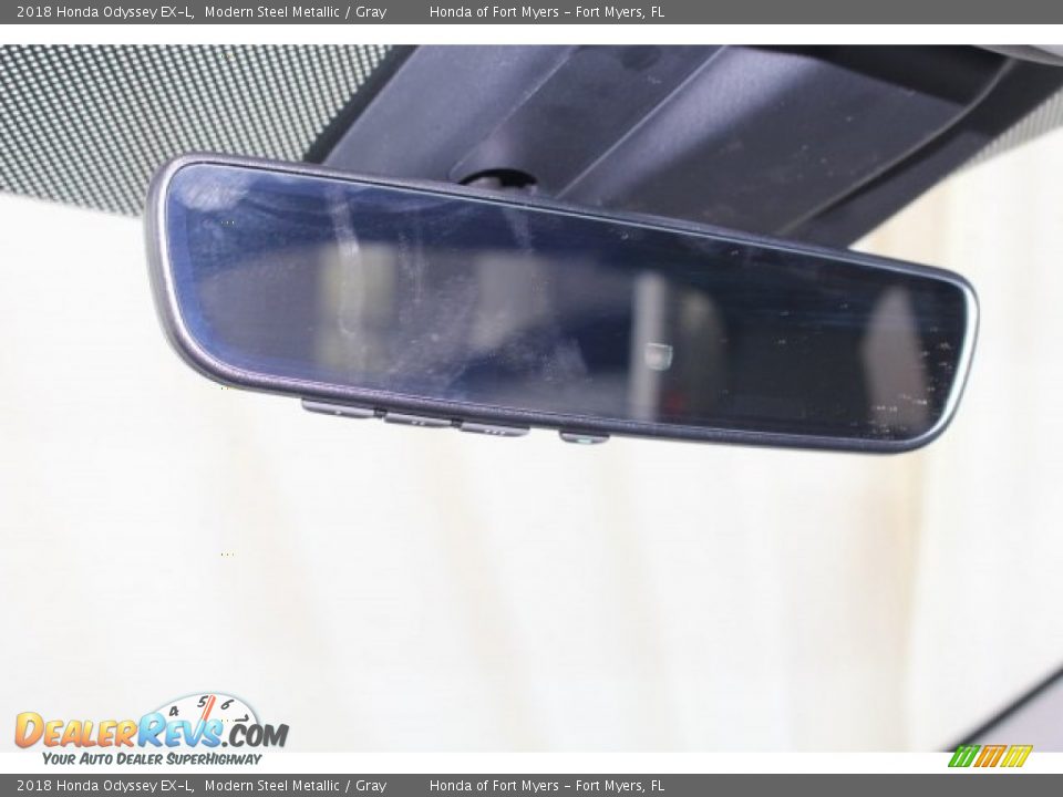 2018 Honda Odyssey EX-L Modern Steel Metallic / Gray Photo #32