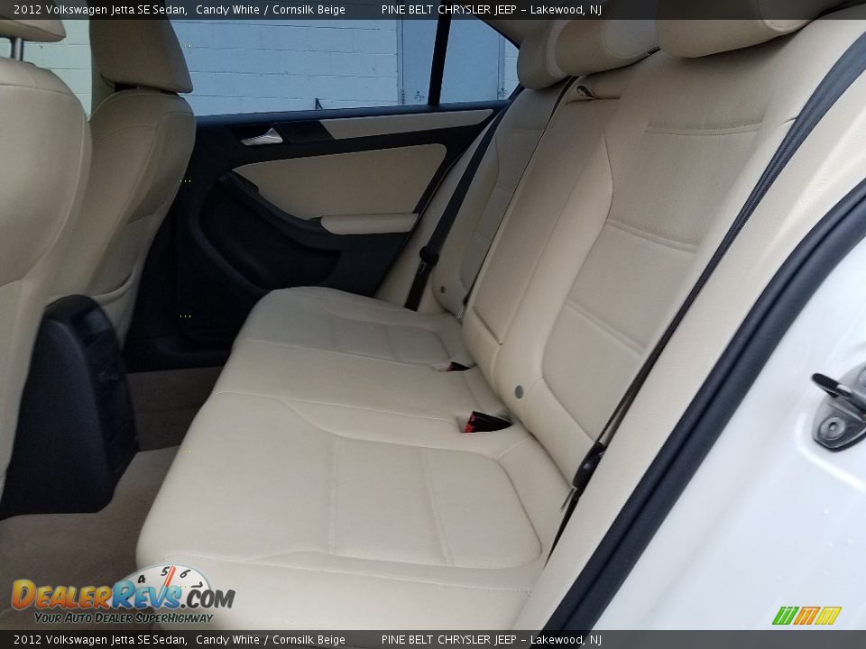 2012 Volkswagen Jetta SE Sedan Candy White / Cornsilk Beige Photo #3