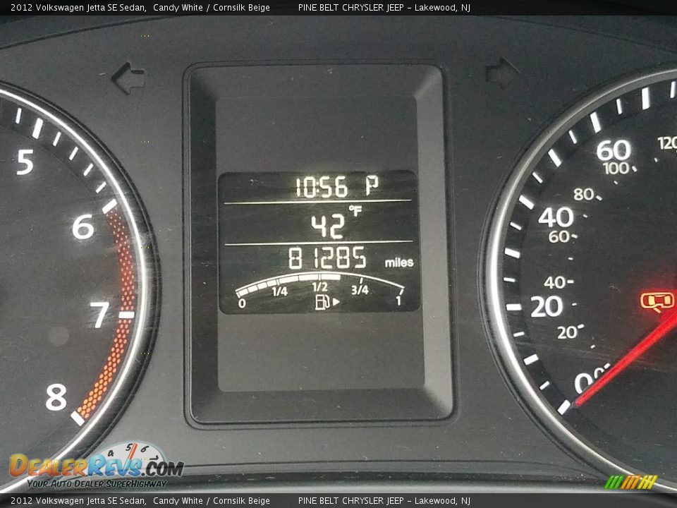 2012 Volkswagen Jetta SE Sedan Candy White / Cornsilk Beige Photo #5