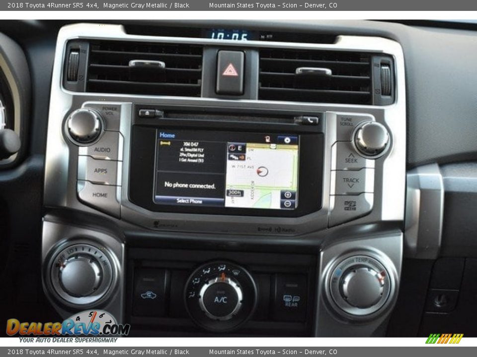 2018 Toyota 4Runner SR5 4x4 Magnetic Gray Metallic / Black Photo #9