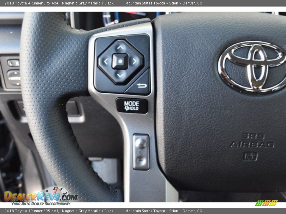 2018 Toyota 4Runner SR5 4x4 Magnetic Gray Metallic / Black Photo #25