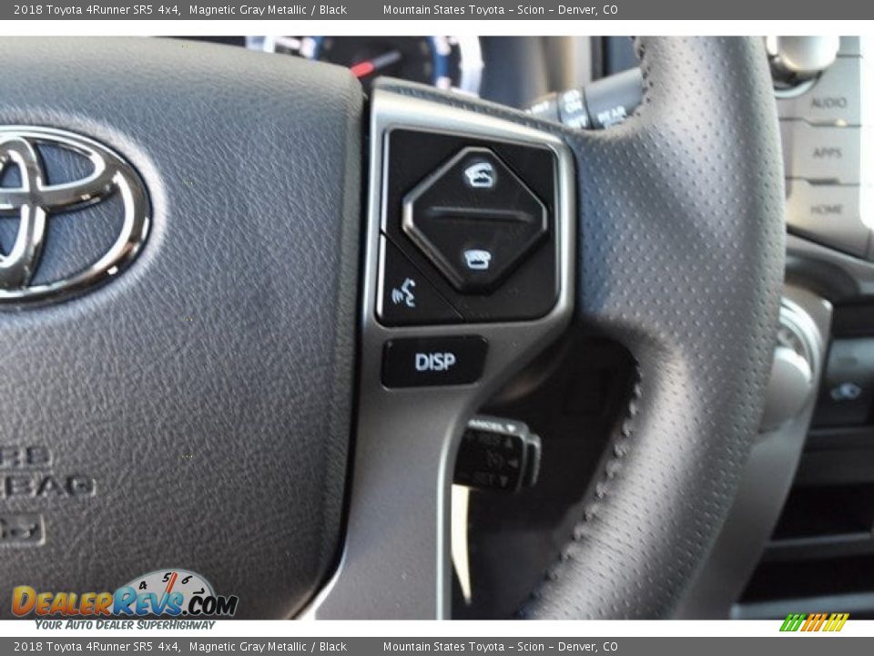 2018 Toyota 4Runner SR5 4x4 Magnetic Gray Metallic / Black Photo #26