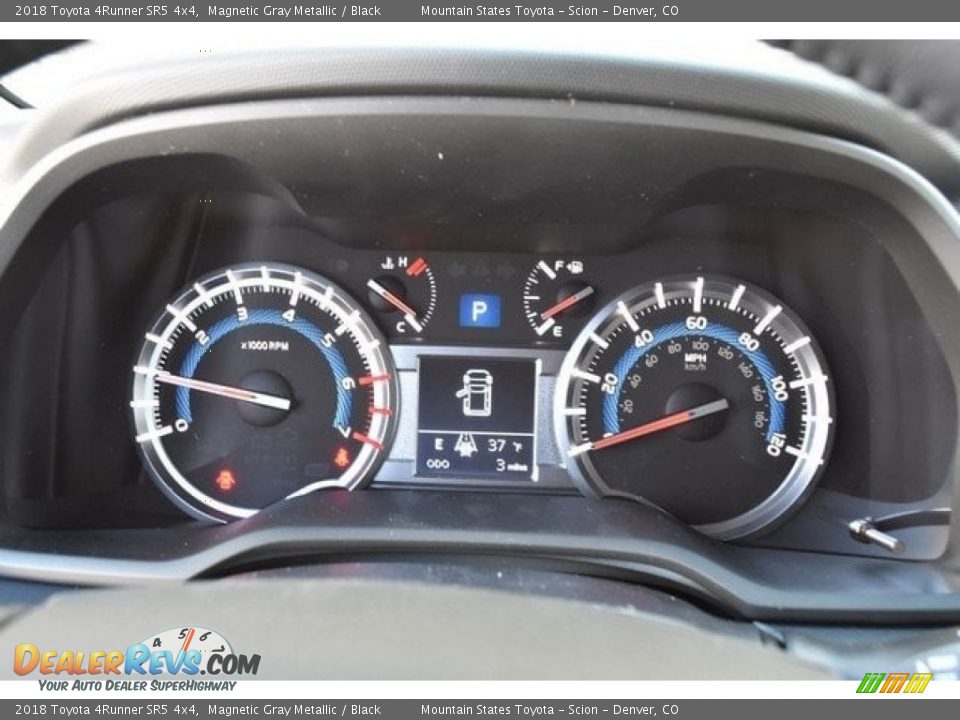 2018 Toyota 4Runner SR5 4x4 Magnetic Gray Metallic / Black Photo #27