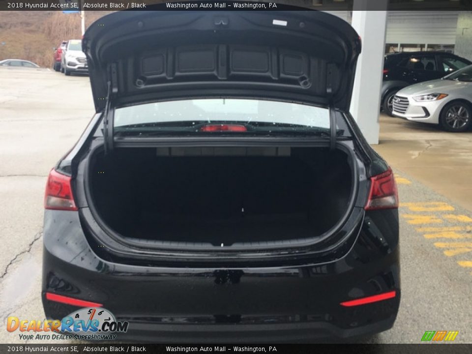 2018 Hyundai Accent SE Absolute Black / Black Photo #20
