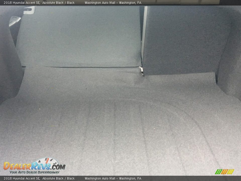 2018 Hyundai Accent SE Absolute Black / Black Photo #23
