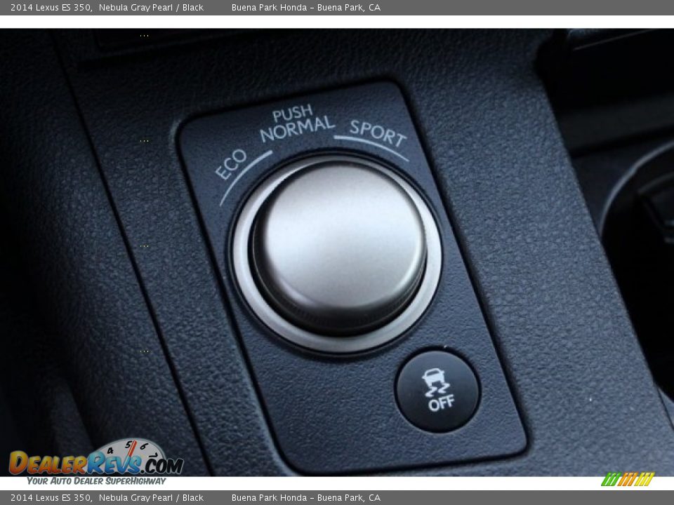 2014 Lexus ES 350 Nebula Gray Pearl / Black Photo #34